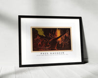 Paul Gauguin - The Devil Speaks (Mahna no varua ino), from the Noa Noa Suite 1894