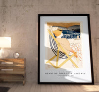 Henri De Toulouse–Lautrec - La Passagère du 54  1896