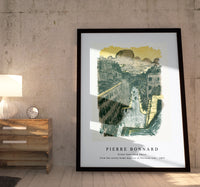 Pierre Bonnard - Street Seen from Above, from the series Some Aspects of Parisian Life (1897)