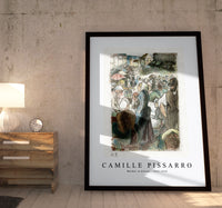 Camille Pissarro - Market in Gisors 1923-1930