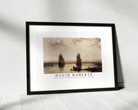 David Roberts - Statues of Memnon at Thebes during the inundation-1796-1864