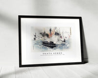 Ogata Gekko - The Naval Battle and Capture of Haiyang Island (1894)