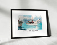 winslow homer - Fishing Boats, Key West-1903