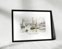 Paul Signac - The port of Bordeaux (1930)