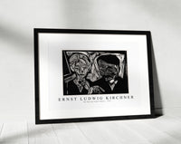 Ernst Ludwig Kirchner - The Married Couple Müller 1919