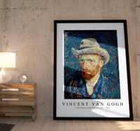 Vincent Van Gogh - Self-Portrait with Grey Felt Hat 1887