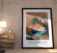 Odilon Redon - Ophelia with a Blue Wimple in the Water 1900-1905