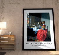 Johannes Vermeer - The Girl with a Wineglass 1658-1662