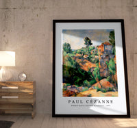 Paul Cezanne - Bibémus Quarry (Carrière de Bibémus) 1895