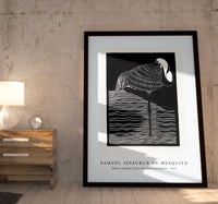 Samuel Jessurun De Mesquita - White–necked Crane (Witnekkraanvogel) (1927)