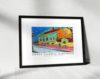 Ernst Ludwig Kirchner - Dance Hall Bellevue, obverse 1909-1910