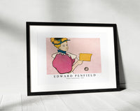 Edward Penfield - Woman holding book 1896