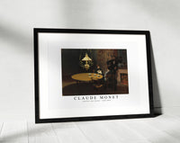 Claude Monet - Interior, after Dinner 1868-1869