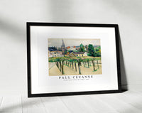 Paul Cezanne - Village Square (Place de village) 1881