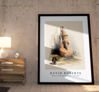 David roberts - Entrance of the temple at Luxor-1796-1864