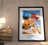 Pierre Bonnard - Young girls with seagull (1917)