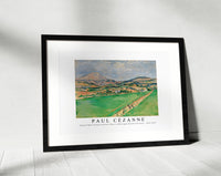 Paul Cezanne - Toward Mont Sainte-Victoire (Vers la Montagne Sainte-Victoire) 1878-1879