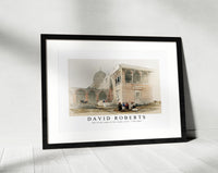 David Roberts - One of the tombs of the caliphs Cairo-1796-1864