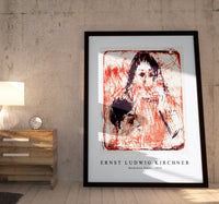 Ernst Ludwig Kirchner - Harmonica Player 1919