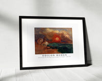 Odilon Redon - Saint George and the Dragon (Saint Georges et le dragon) 1909-1910