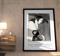 Samuel Jessurun De Mesquita - Vrouwelijk naakt achter vaas met aronskelken (1912)