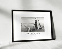 Grant Wood - In the spring 1939