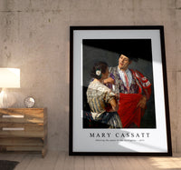 Mary Cassatt - Offering the panel to the bullfighter 1873