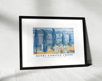 Henri Edmond Cross - The Promenade; Landscape with Cypresses 1897