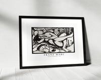 Franz Marc - Sleeping Shepherdess 1912