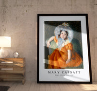 Mary Cassatt - Margot in Orange Dress 1902