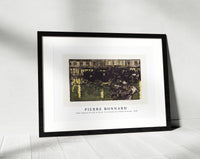 Pierre Bonnard - Some Aspects of Life in Paris, 11 A Street on a Rainy Evening (1898)