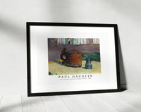 Paul Gauguin - Still Life Wood Tankard and Metal Pitcher 1880