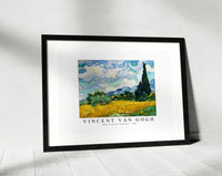 Vincent Van Gogh - Wheat Field with Cypresses 1889