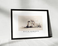 David Roberts - Luxor in upper of Egypt-1796-1864