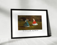 Winslow Homer - A Game of Croquet 1866