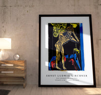 Ernst Ludwig Kirchner - Peter Schlemihl's Wondrous Story Schlemihl in the Solitude of His Room 1915