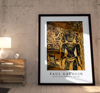 Paul gauguin - Tahitian Idol–the Goddess Hina 1894-1895