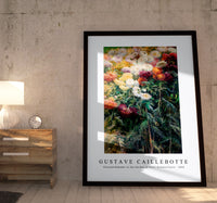 Gustave Caillebotte - Chrysanthemums in the Garden at Petit–Gennevilliers 1893