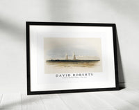 David Roberts - Statues of Memnon Thebes-1796-1864