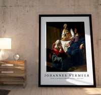 Johannes Vermeer - Christ in the House of Martha and Mary 1654-1656