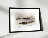 David Roberts - Wady Dabod (Wadi Dabod) Nubia-1796-1864