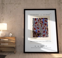 E.A.Seguy - Botanical pochoir pattern in Art Deco oriental style