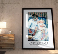 Mary Cassatt - Mother About to Wash Her Sleepy Child 1880