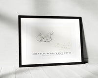 Cornelis ploos van amstel - Studie van naakt kind liggend op de rug-1764