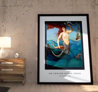 Sir Edward Burne-Jones - A Sea-Nymph (1881)