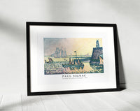 Paul Signac - Evening, The Jetty at Vlissingen (1898)