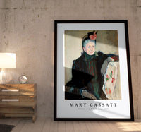 Mary Cassatt - Portrait of an Elderly Lady 1887