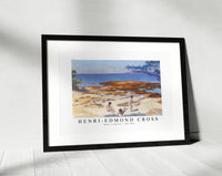 Henri Edmond Cross - Beach at Cabasson 1891-1892