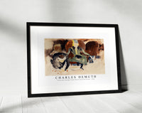 Charles demuth - Scene after Georges Stabs Himself with the Scissor-1916