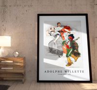 Adolphe Willette - Vintage poster 1894